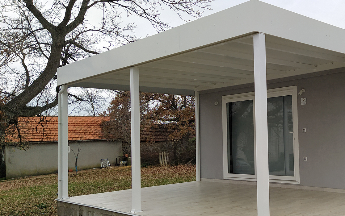 klasična pergola – montaža